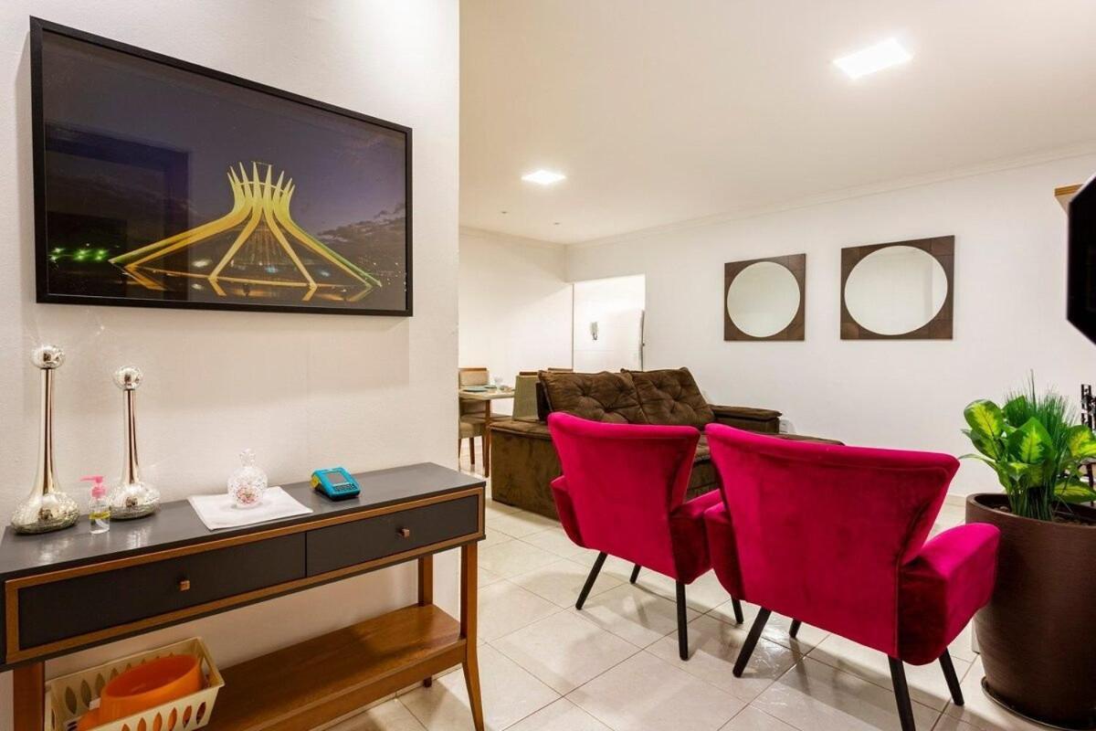Ap 85M2 , 2Qts Com Suite , Estacionamento, Cozinha Completa , Wi-Fi 500Mb , Jr Catito Brasília Eksteriør billede