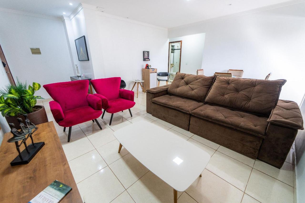 Ap 85M2 , 2Qts Com Suite , Estacionamento, Cozinha Completa , Wi-Fi 500Mb , Jr Catito Brasília Eksteriør billede